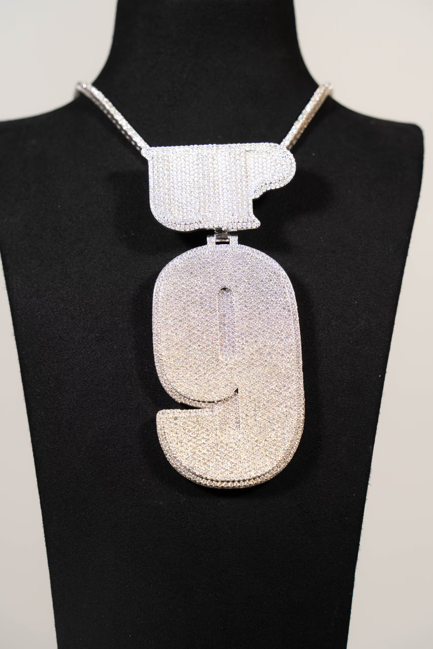 9 Up Pendant Natural Diamond