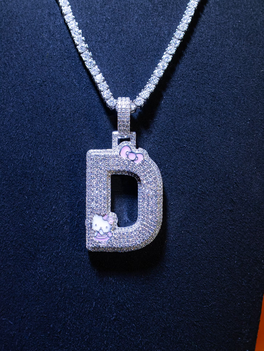 D H. Kitty VVS Natural Diamond Pendant