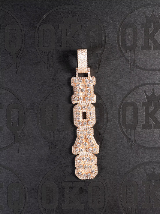 Hoas VVS Natural Diamond Two Tone Pendant