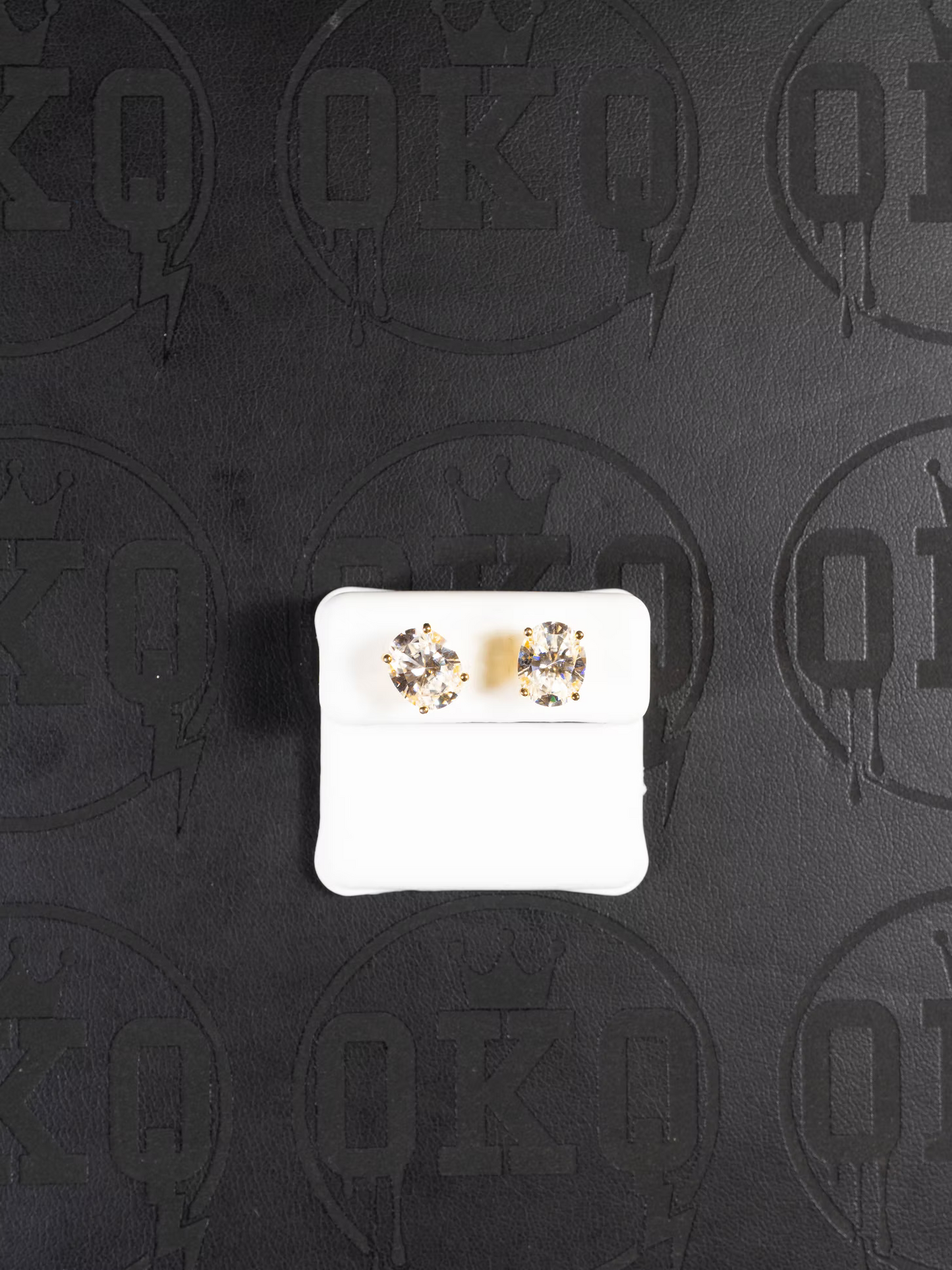 Oval Shaped VVS Lab Grown Diamond Earrings