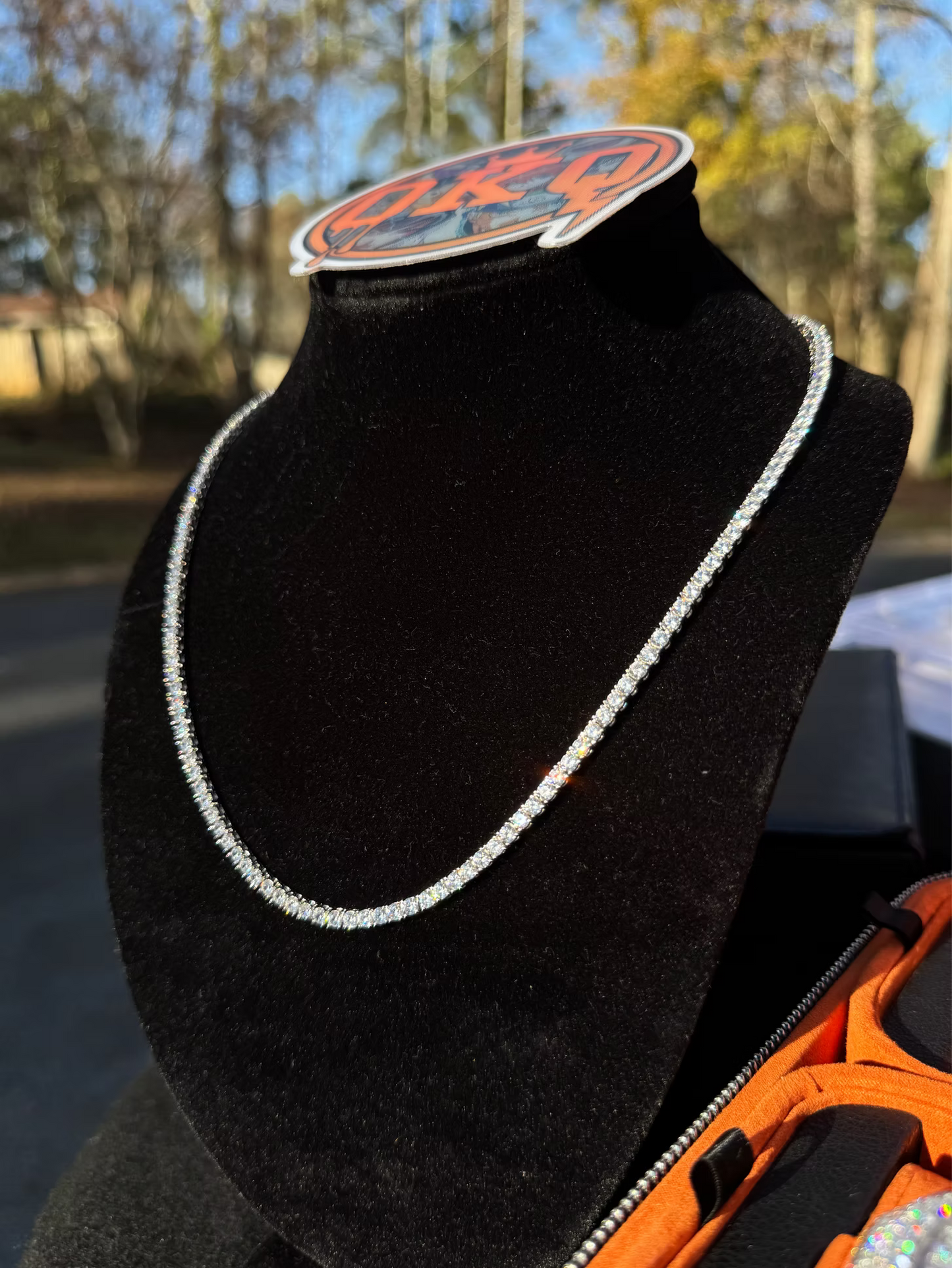 3mm Lab Grown Diamond Tennis Chain