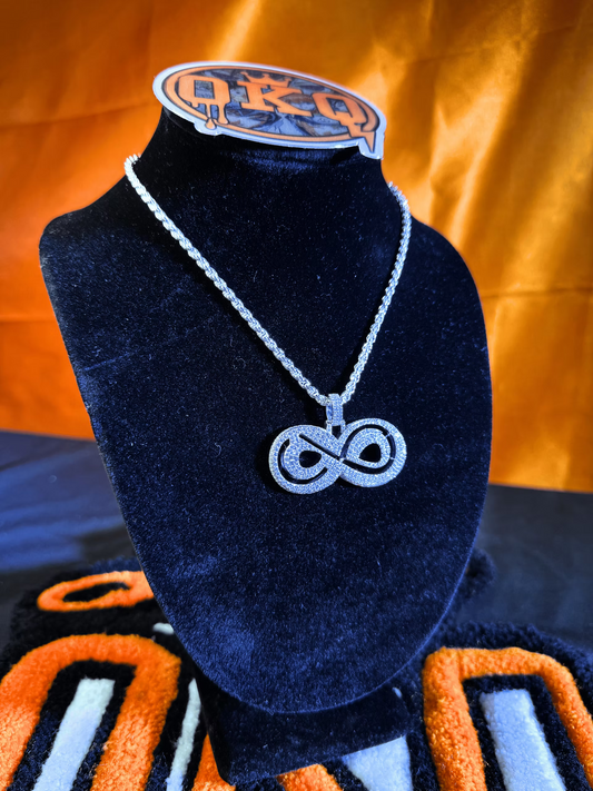 Infinity Moissanite Pendant