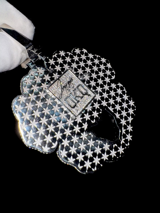 Anime Style Spider Pendant VVS Baguettes Lab Grown Diamond