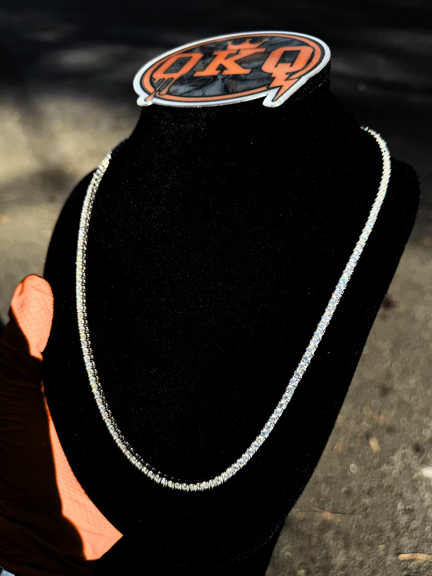 3mm Lab Grown Diamond Tennis Chain