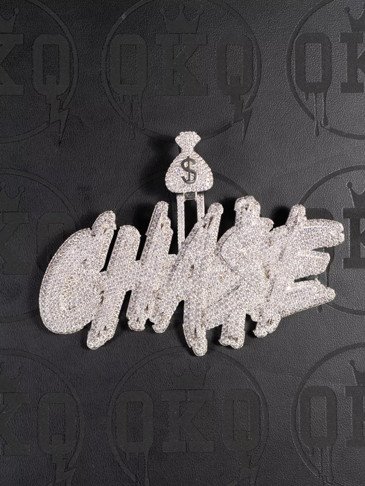 Chase the Money Moissanite Pendant