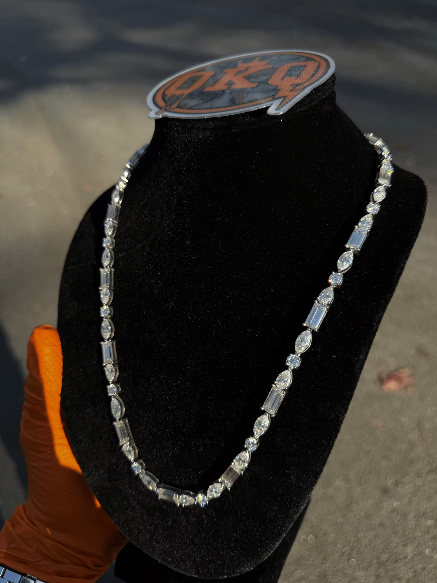 Fancy Lab Grown Diamond Tennis Chain
