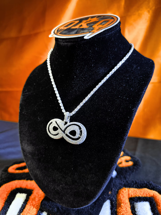 Infinity Moissanite Pendant
