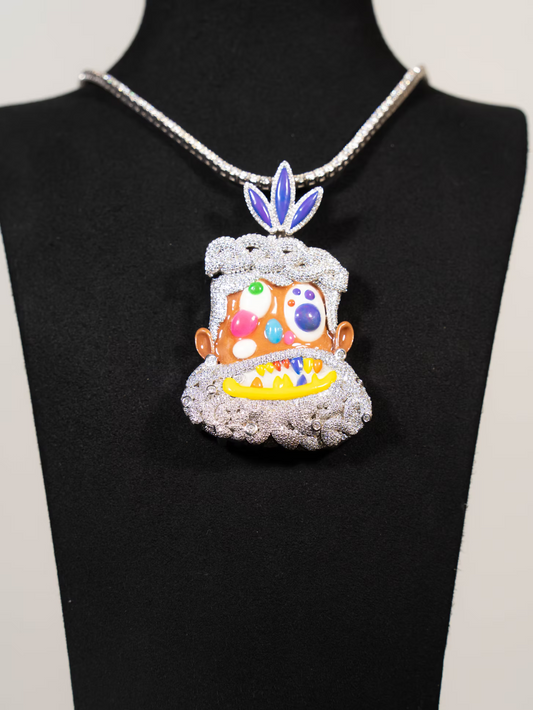Melted Dream Moissanite Pendant