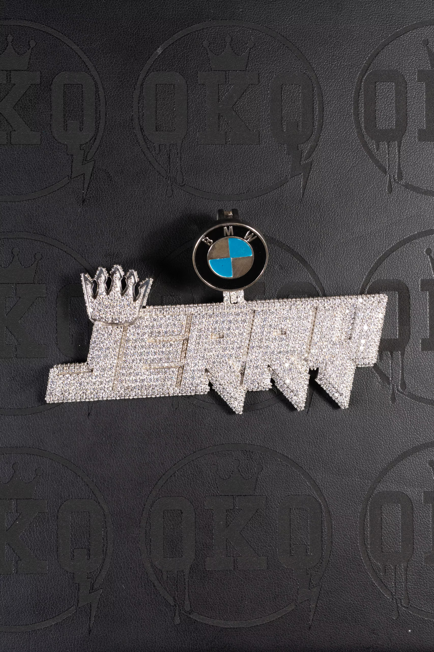Jerry with Crown Lab Grown Diamond Pendant