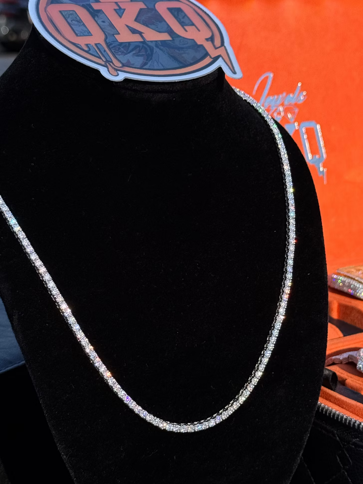 3mm Lab Grown Diamond Tennis Chain