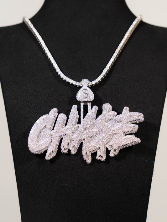 Chase the Money Natural Diamond Pendant