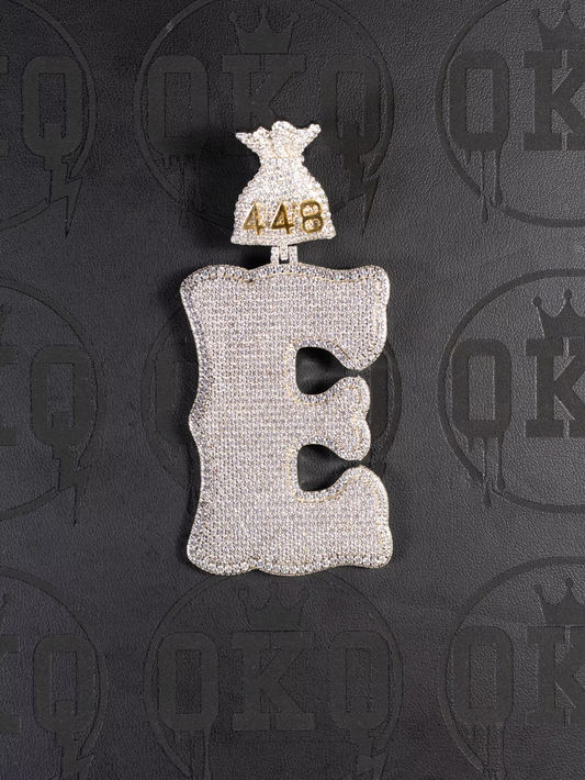 E Money Bag 448 Lab Grown Diamond Pendant