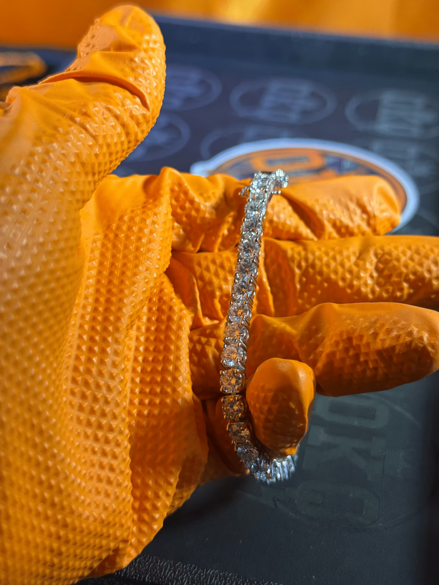 3mm Tennis Lab Grown Diamond Bracelet