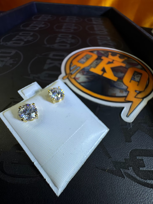 Moissanite Stud Earrings